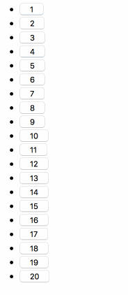 example how to tab through a list of buttons